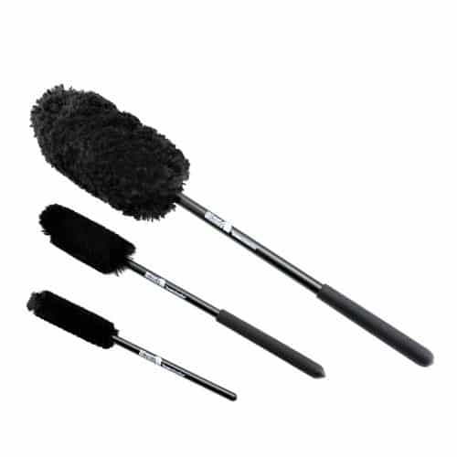 Genuine From USA 2 Piece Original Wheel Cleaning Brushes Wheel Woolies Large and Medium Brushes 